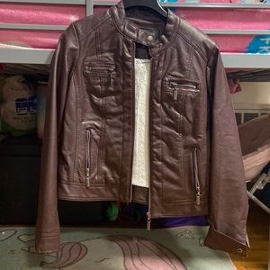 This jacket has only been worn once.